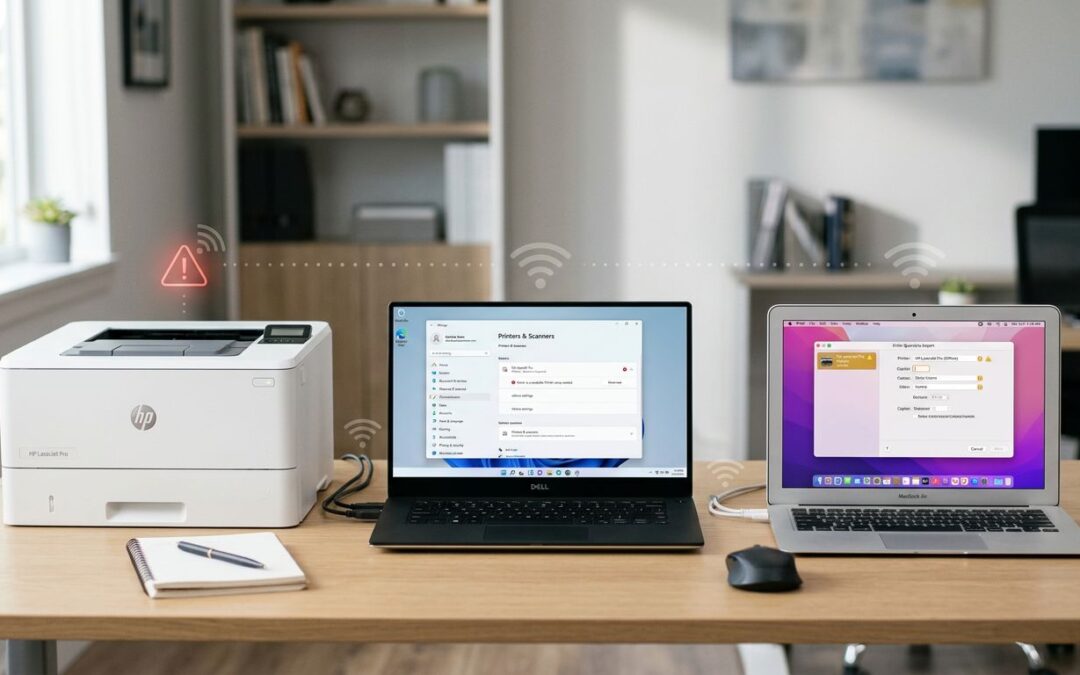 Printer vil ikke udskrive, de mest effektive fixes på Windows og Mac