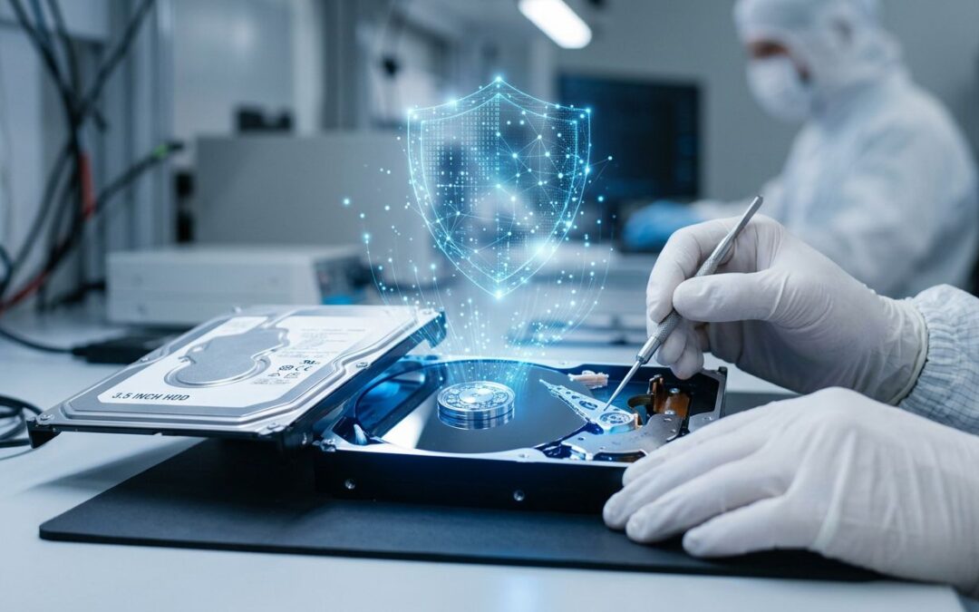 Kan en beskadiget harddisk reddes uden datatab?